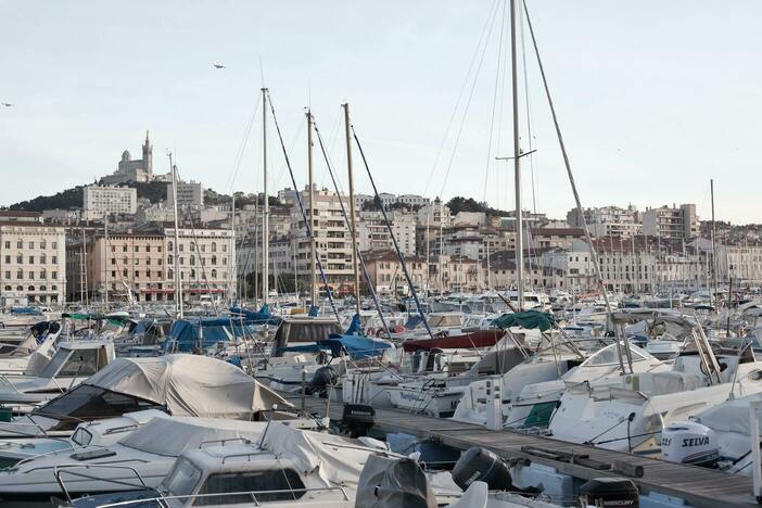 Le vieux port et ses bâteaux